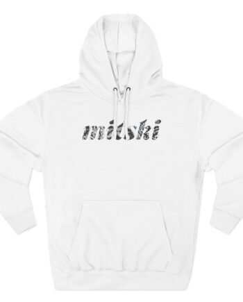 Mitski Flower Logo Three-Panel Fleece Hoodie