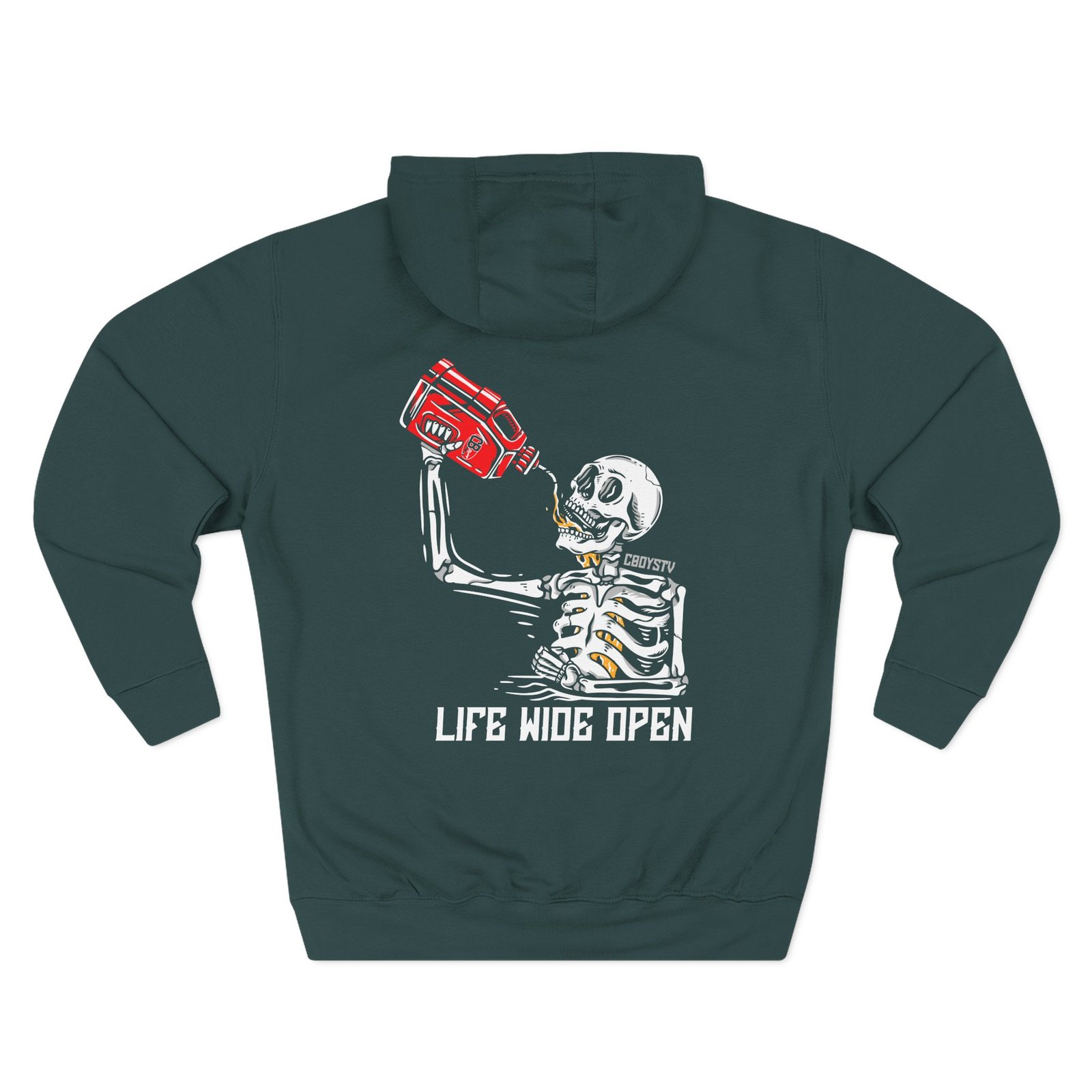 Cboystv Soul Fuel Three-Panel Fleece Hoodie