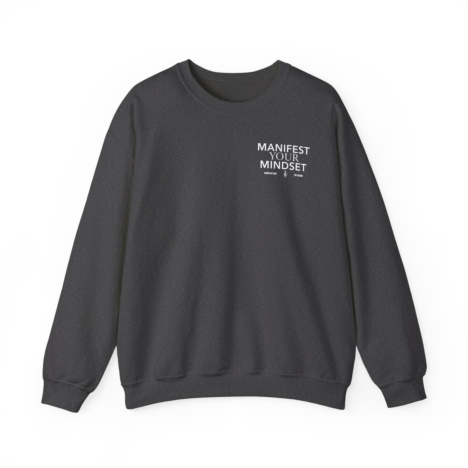 Travis Kelce Manifest Your Mindset Unisex Heavy Blend™ Crewneck Sweatshirt