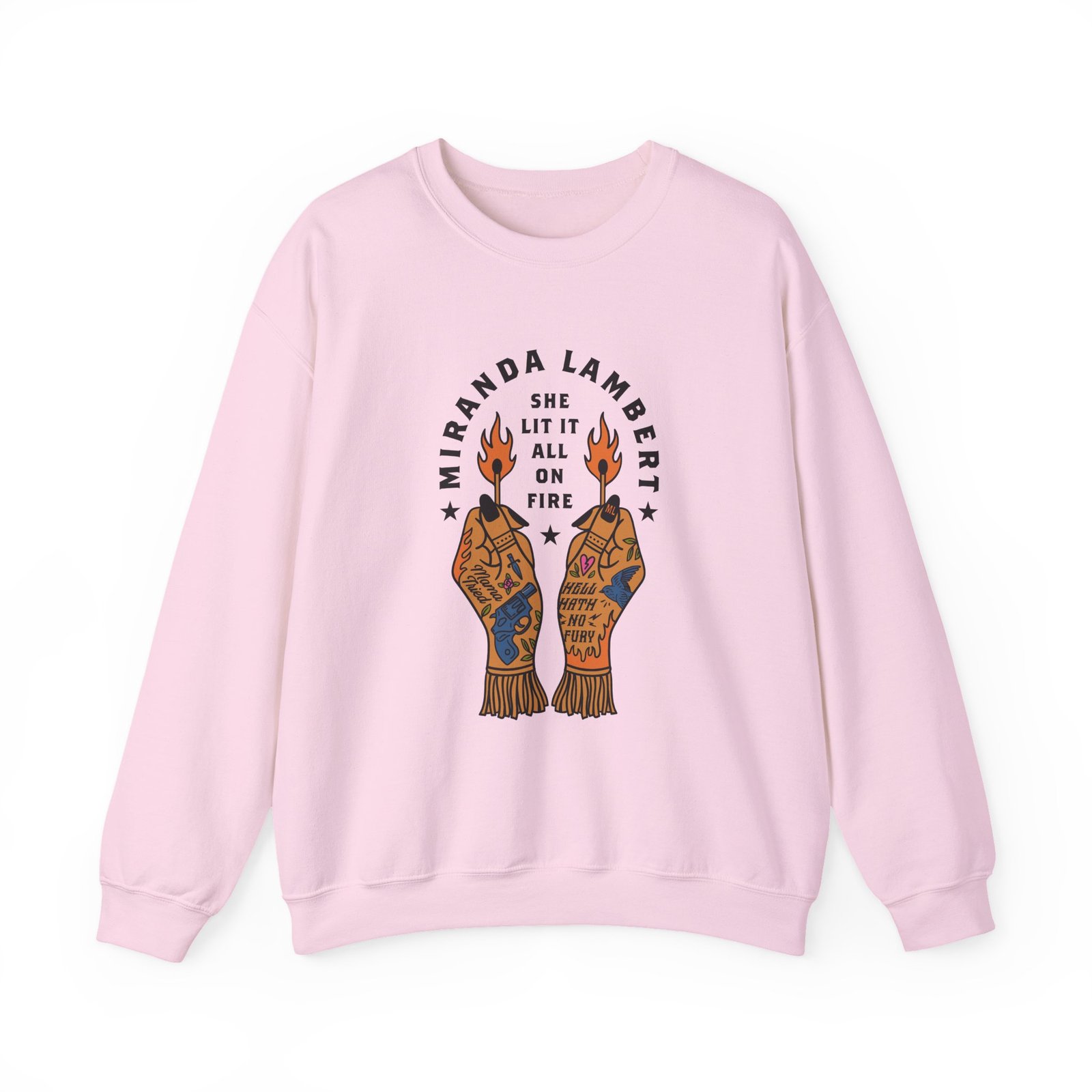 Miranda Lambert Hell Hath No Fury Unisex Heavy Blend™ Crewneck Sweatshirt