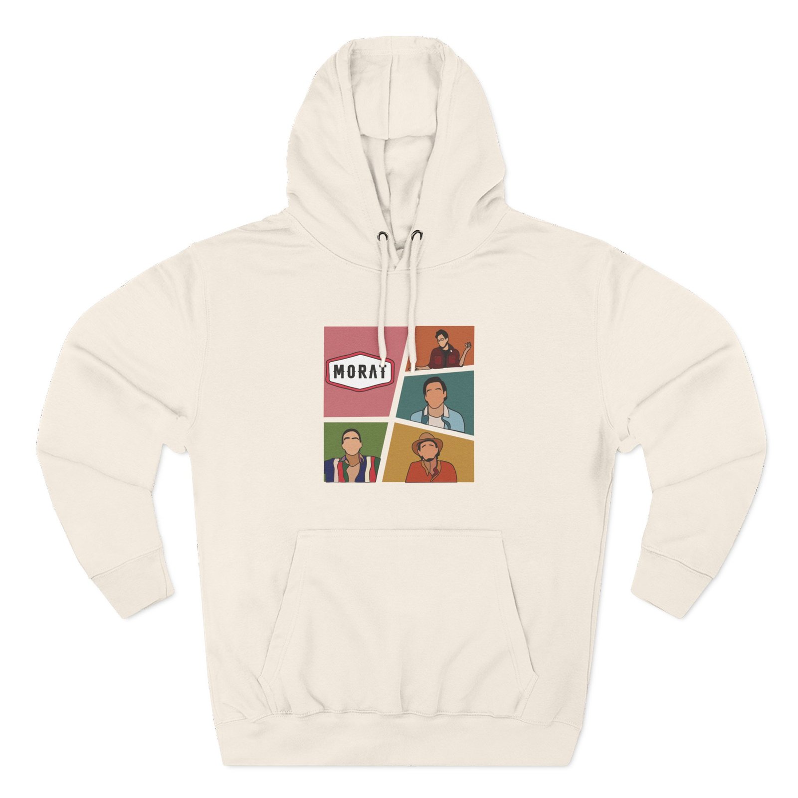 Morat Three-Panel Fleece Hoodie