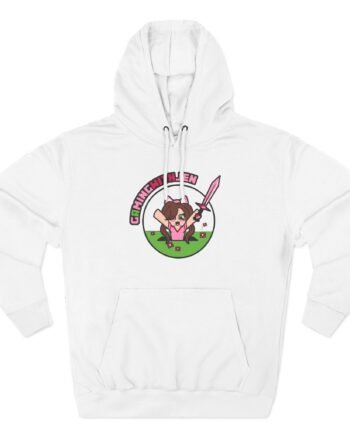 Popularmmos Gaming With Jen Three-Panel Fleece Hoodie