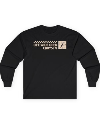 Cboystv Checkered Tournament Unisex Ultra Cotton Long Sleeve Tee