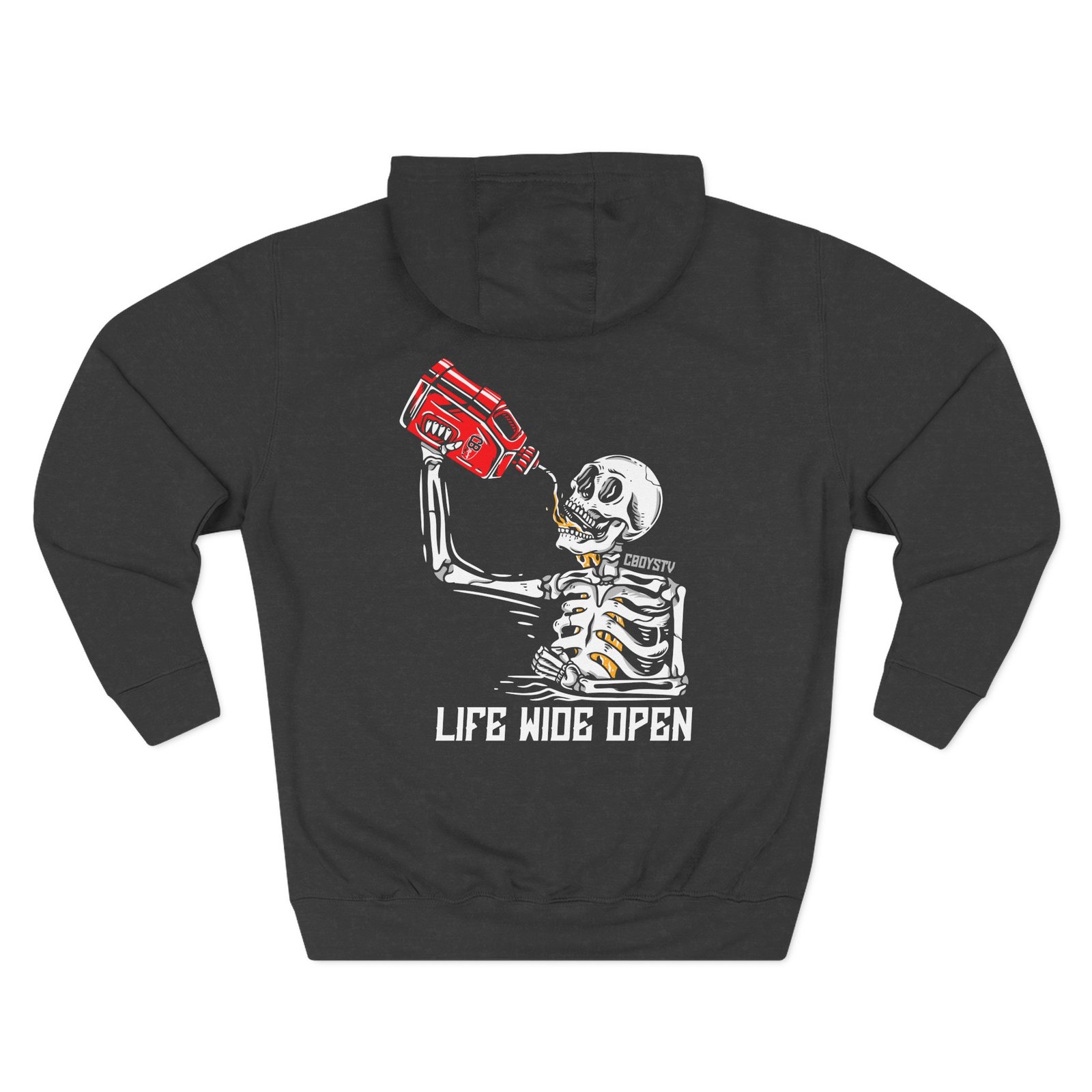 Cboystv Soul Fuel Three-Panel Fleece Hoodie