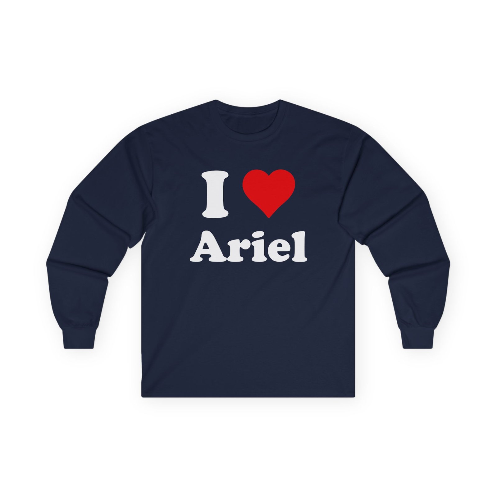 Baby Ariel I Love Ariel Unisex Ultra Cotton Long Sleeve Tee
