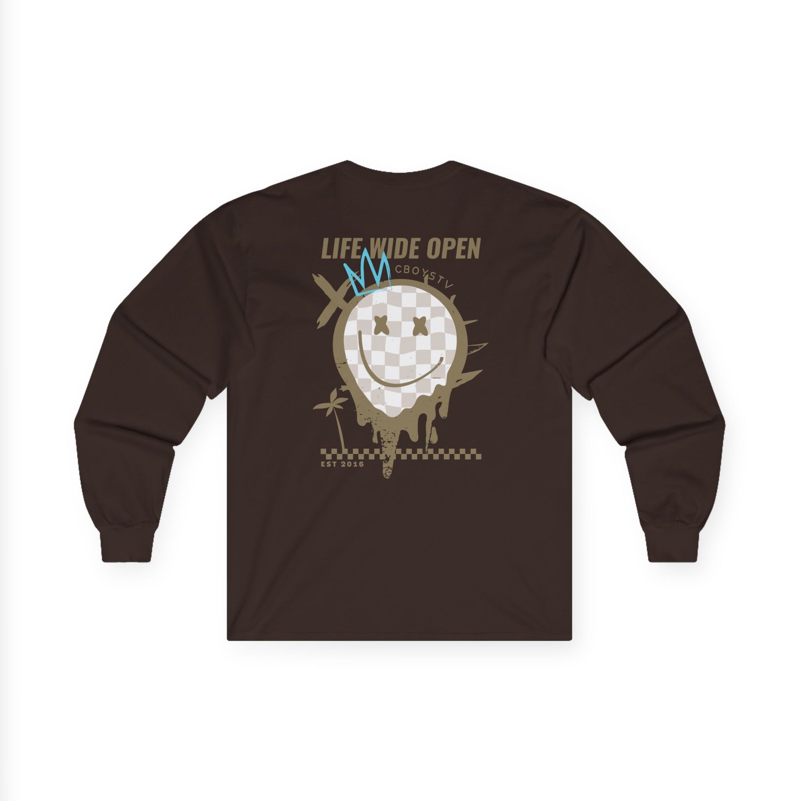 Cboystv Tan Rockstar Unisex Ultra Cotton Long Sleeve Tee