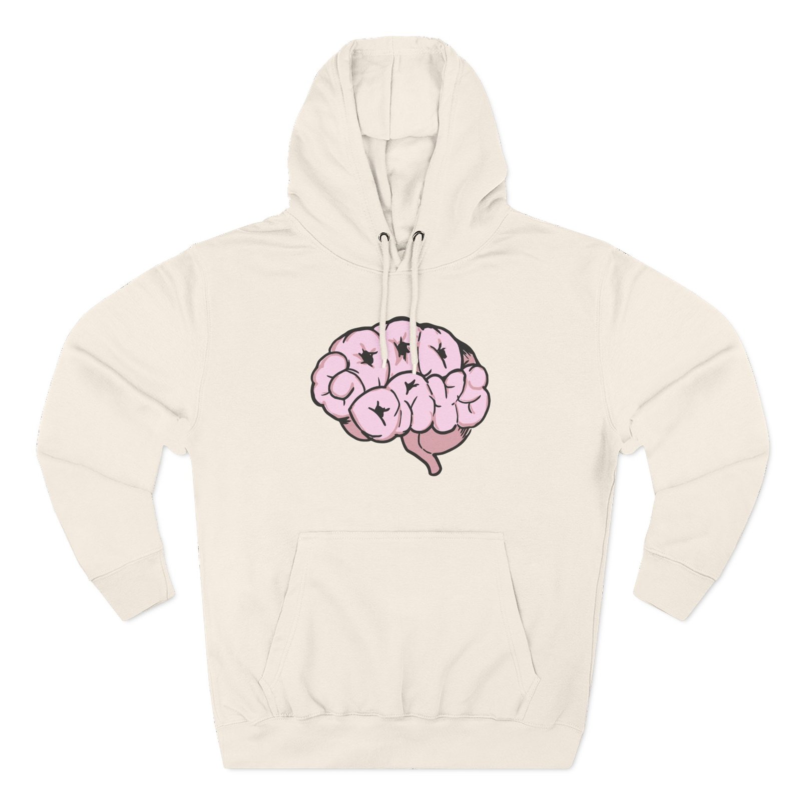 Sza SosTde 2020 Good Days Brain Three-Panel Fleece Hoodie