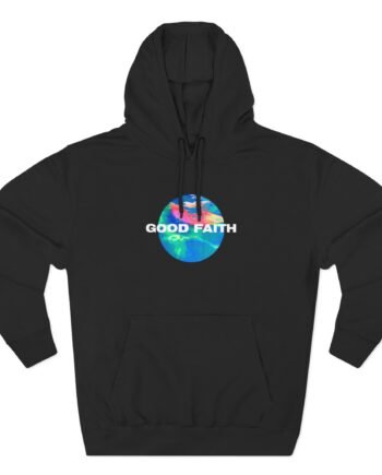 Madeon Rainbow Globe Three-Panel Fleece Hoodie