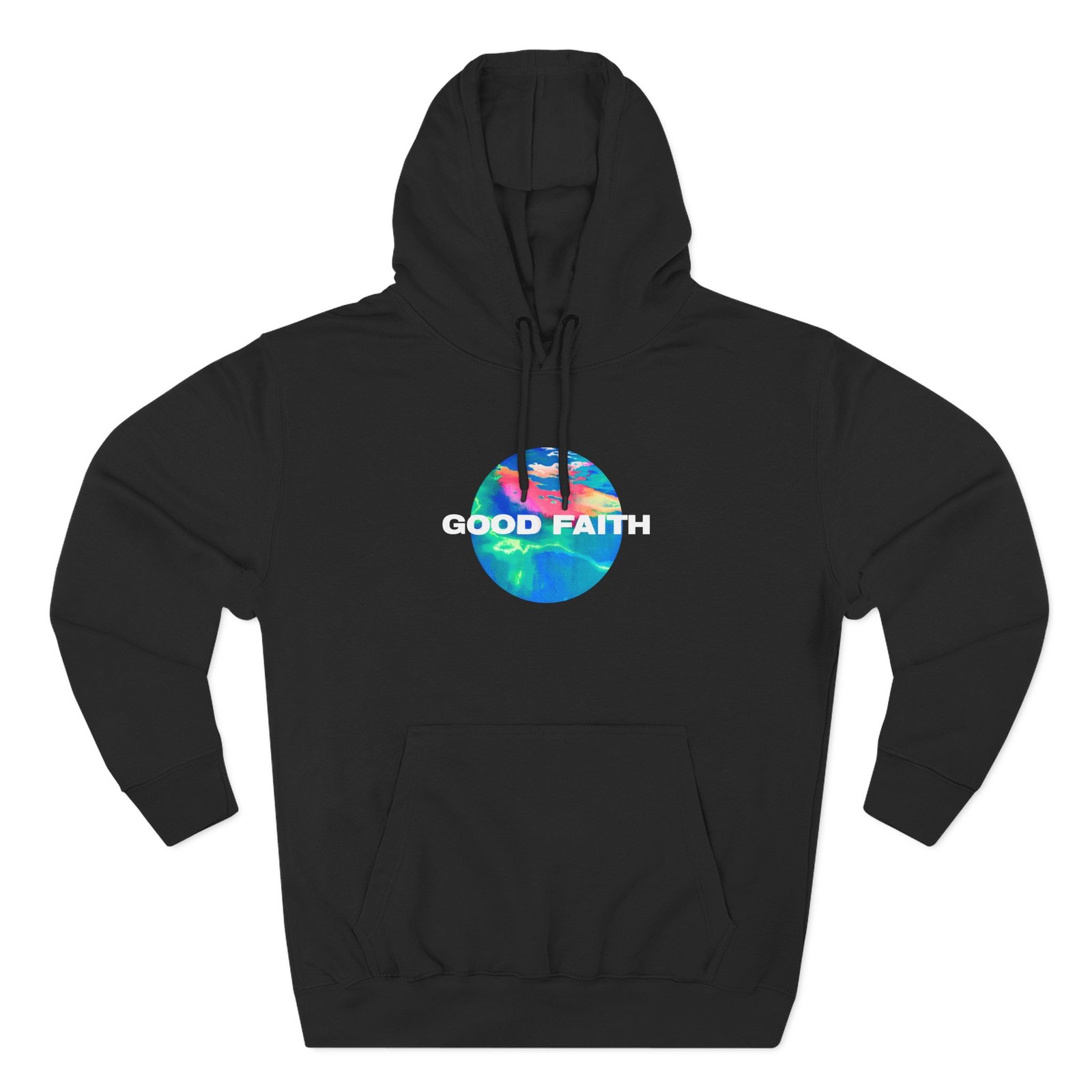 Madeon Rainbow Globe Three-Panel Fleece Hoodie
