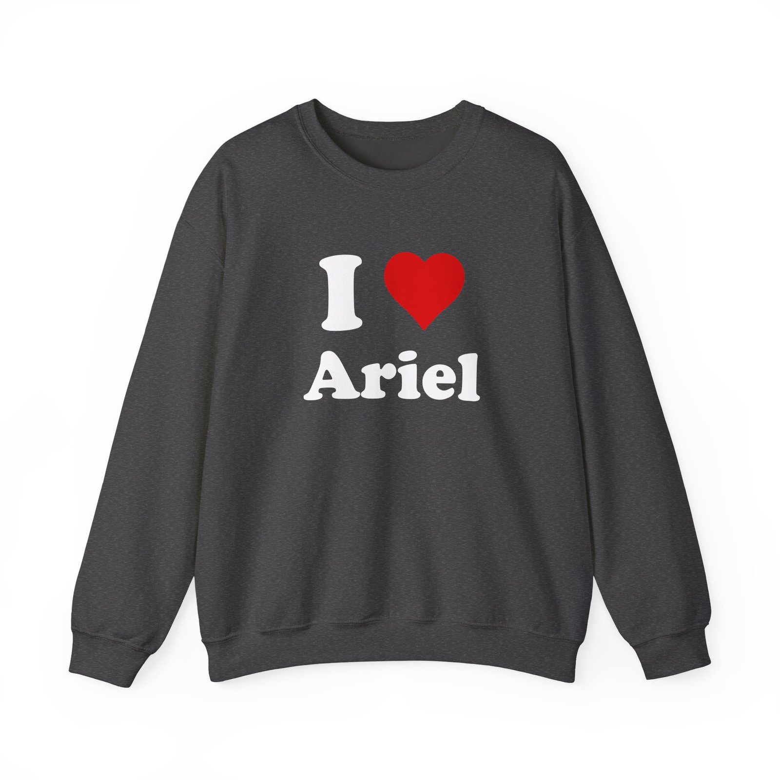 Baby Ariel I Love Ariel Unisex Heavy Blend™ Crewneck Sweatshirt