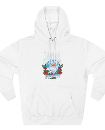 Lynyrd Skynyrd Eagle Roses Three-Panel Fleece Hoodie