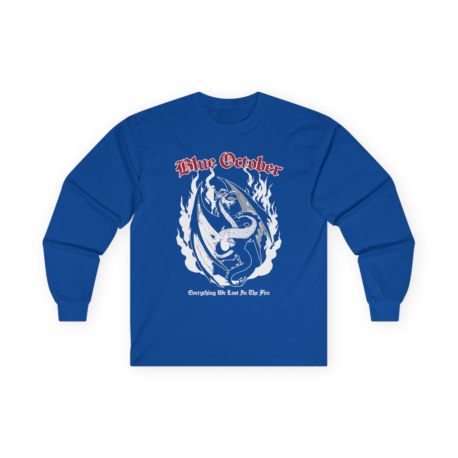 Blue October Ewlitf Dragon Unisex Ultra Cotton Long Sleeve Tee