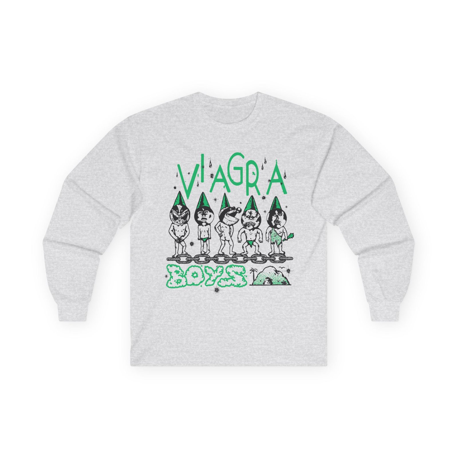 Viagra Boys Gnomes Unisex Ultra Cotton Long Sleeve Tee