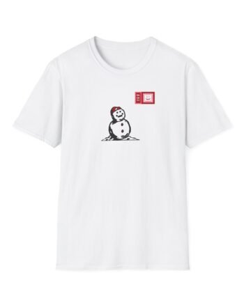 Quackity Snowman Unisex Softstyle T-Shirt