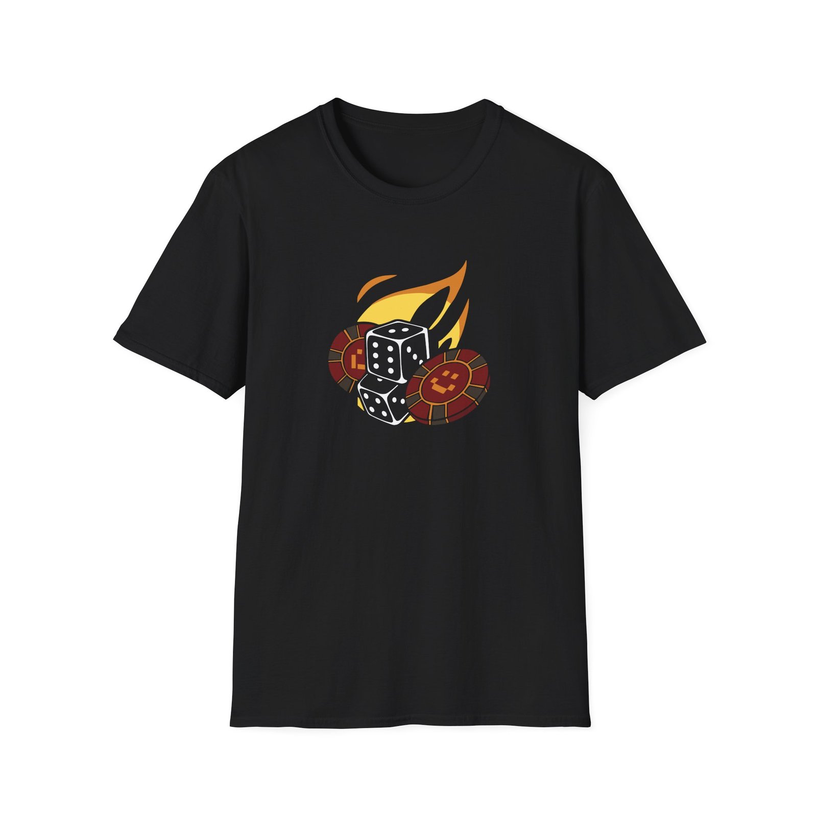 Quackity Lnvi Las Nevadas Fire Unisex Softstyle T-Shirt