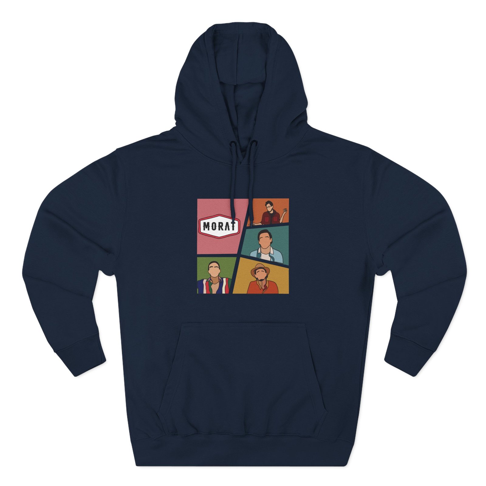 Morat Three-Panel Fleece Hoodie