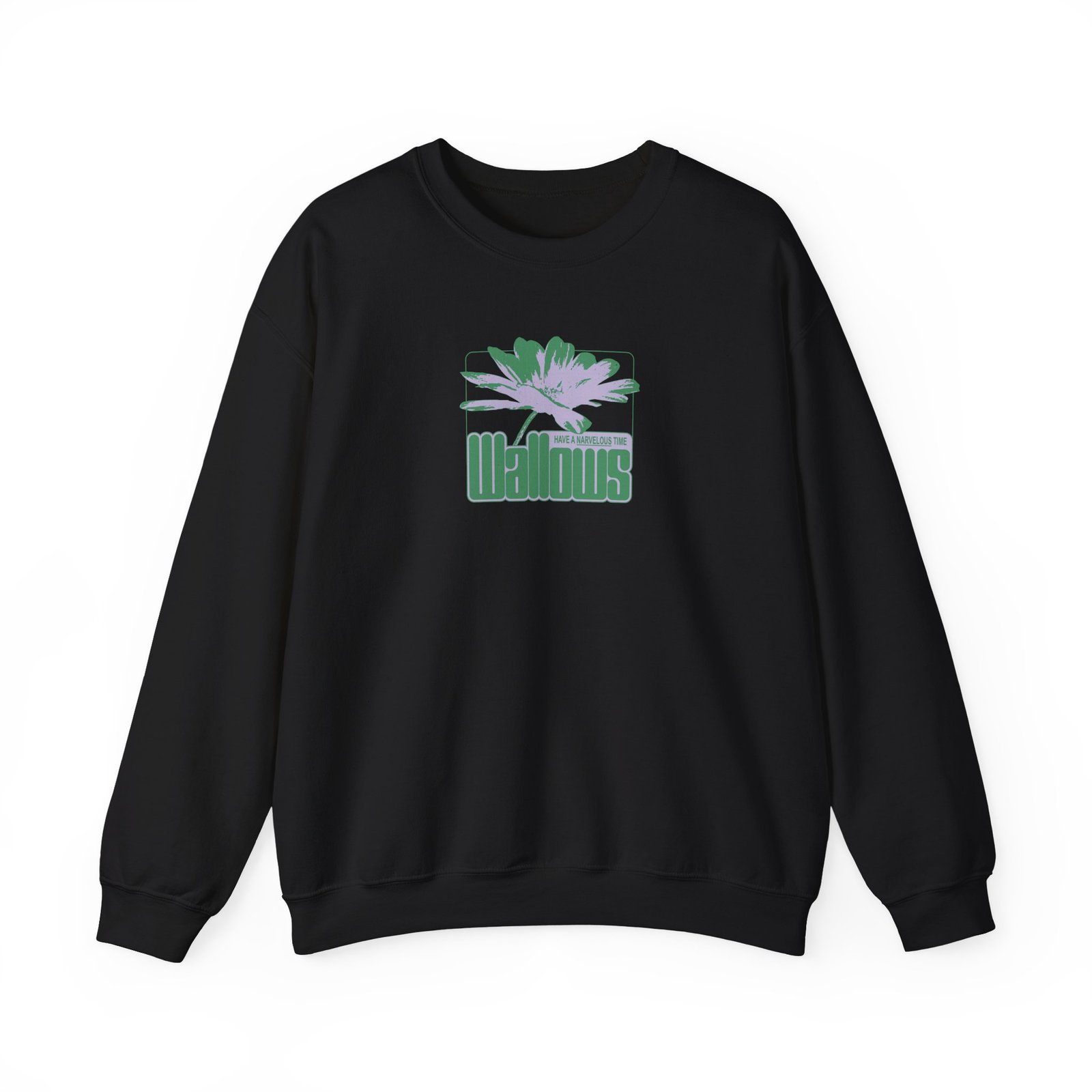 Wallows Marvelous Flower Unisex Heavy Blend™ Crewneck Sweatshirt