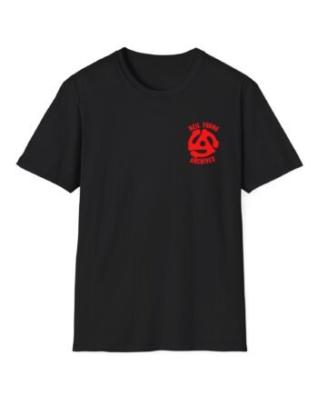 Neil Young Nya Red Adapter Unisex Softstyle T-Shirt