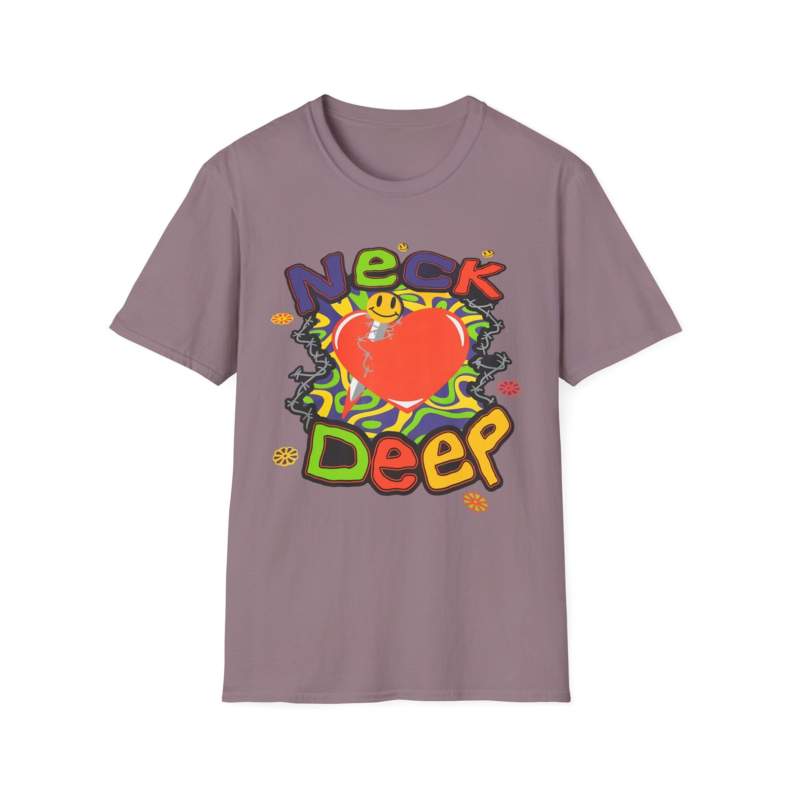 Neck Deep Love Unisex Softstyle T-Shirt