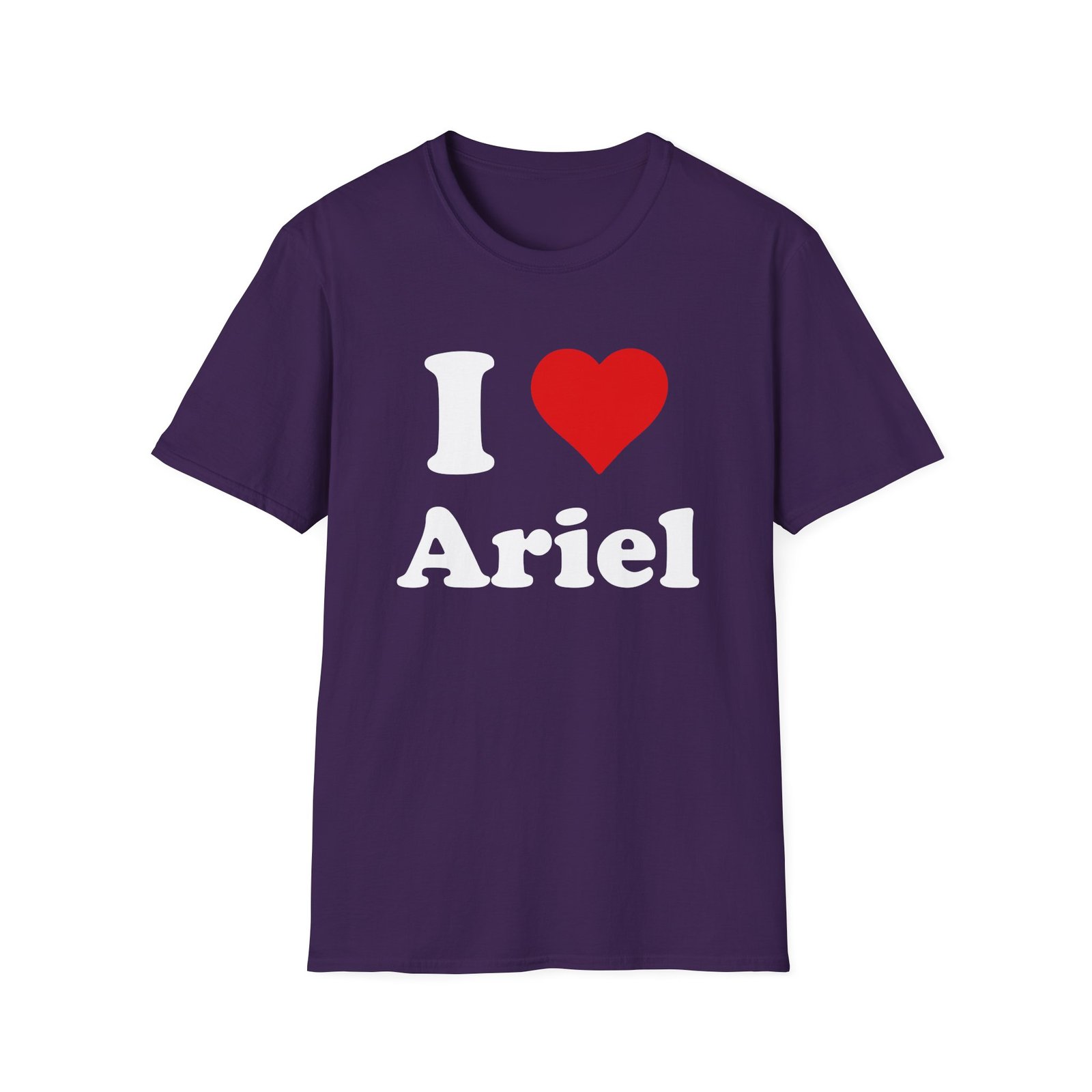Baby Ariel I Love Ariel Unisex Softstyle T-Shirt