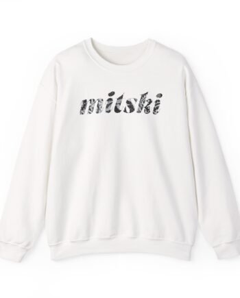 Mitski Flower Logo Unisex Heavy Blend™ Crewneck Sweatshirt