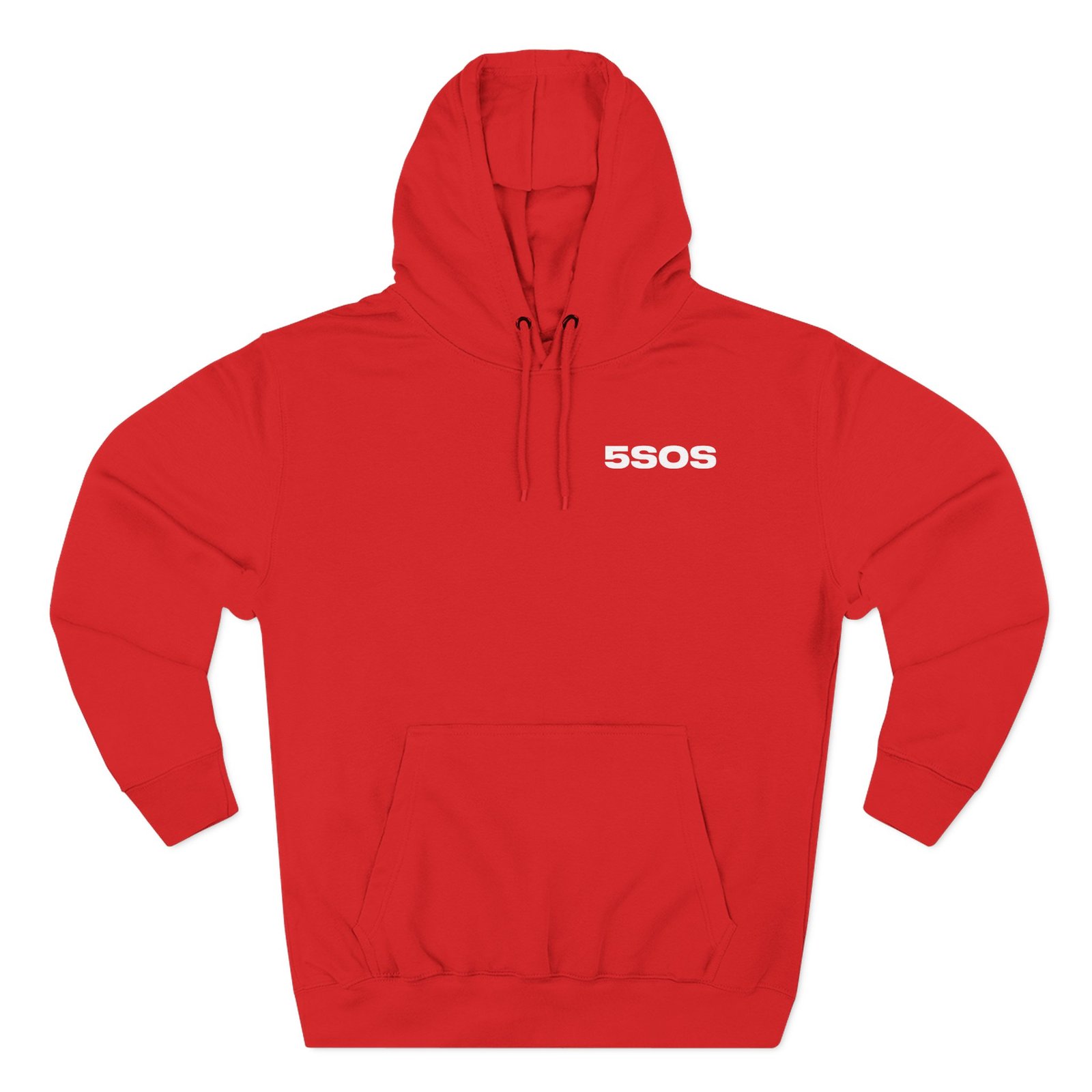 5sos Tour Logo Wildflower Three-Panel Fleece Hoodie