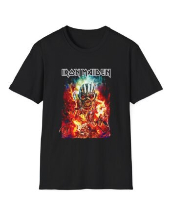 Iron Maiden The Book Of Souls 10 Year Anniversary Unisex Softstyle T-Shirt