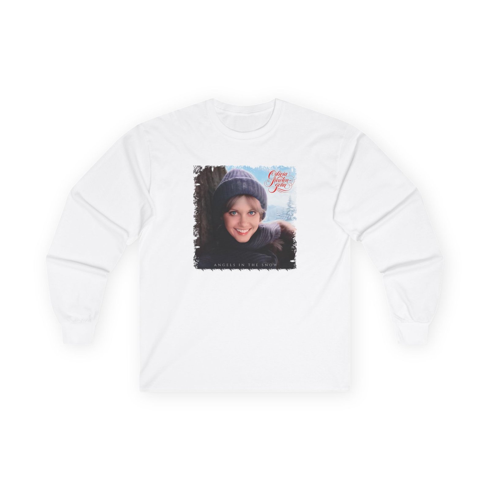 Olivia Newton John Angels in the Snow Unisex Ultra Cotton Long Sleeve Tee