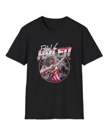 Van Halen Lightning Unisex Softstyle T-Shirt