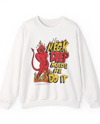 Neck Deep Made Me Do It Unisex Heavy Blend™ Crewneck Sweatshirt