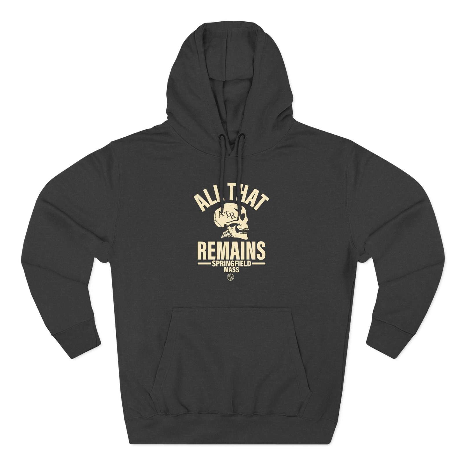 All That Remains Springfield Skull Three-Panel Fleece Hoodie