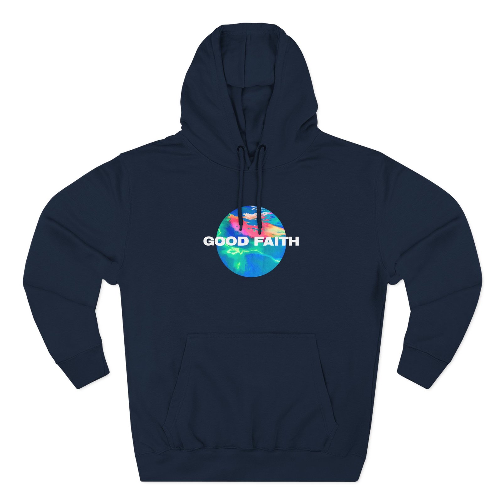 Madeon Rainbow Globe Three-Panel Fleece Hoodie