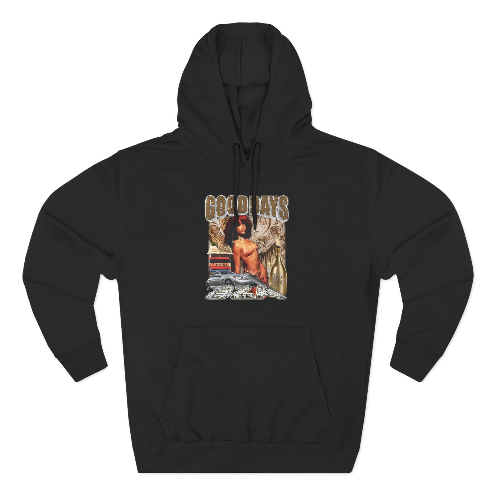 Sza Sos Good Days Three-Panel Fleece Hoodie