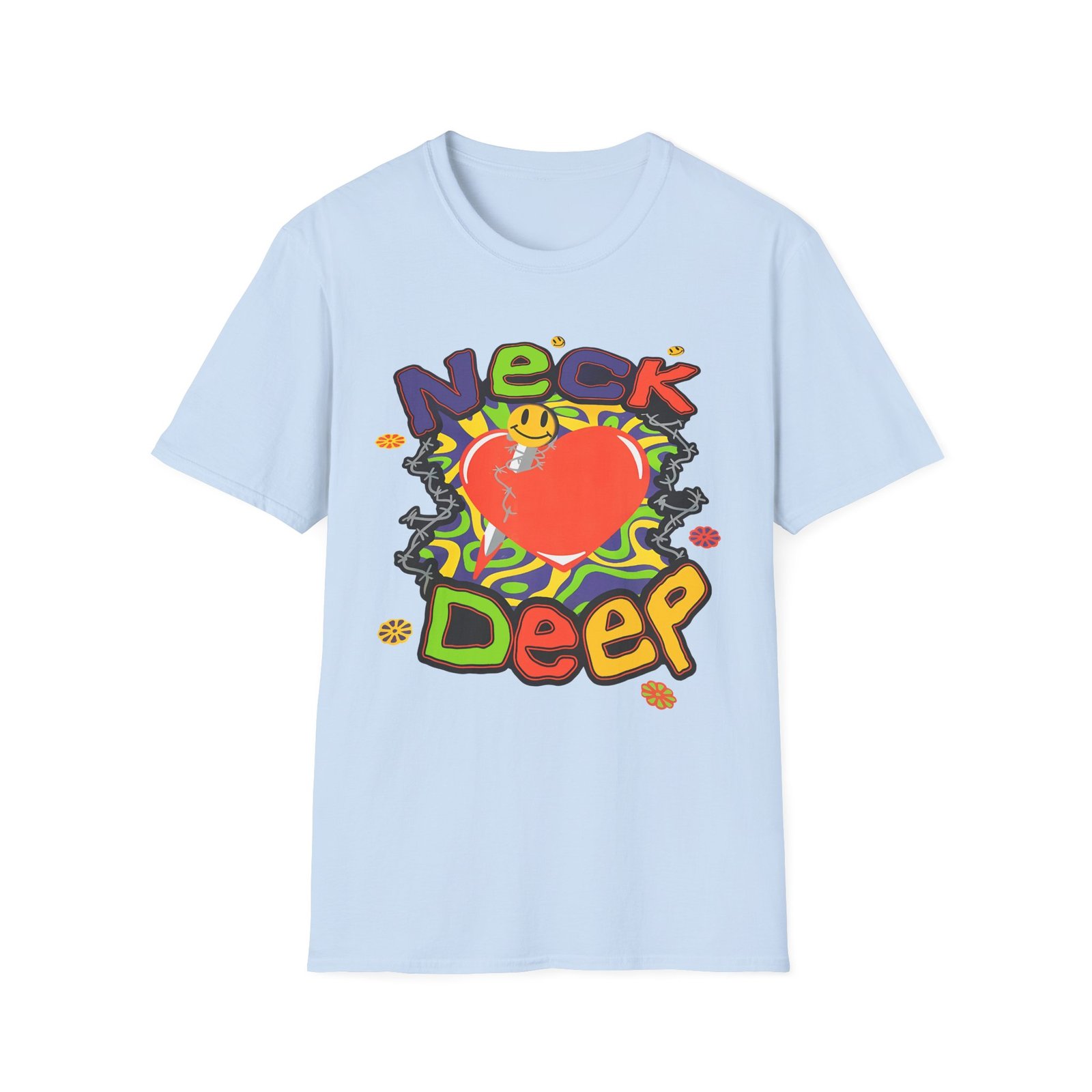 Neck Deep Love Unisex Softstyle T-Shirt