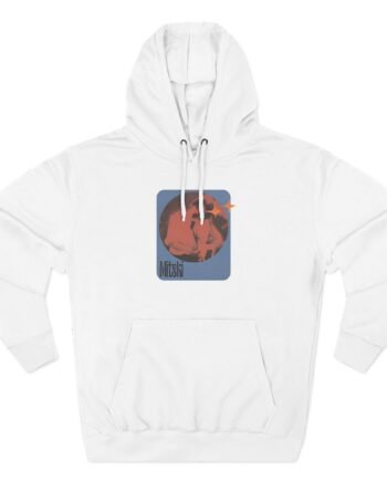 Mitski Stars Retro Three-Panel Fleece Hoodie