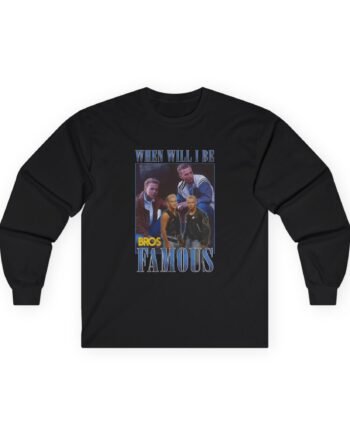 Bros Famous Homage Unisex Ultra Cotton Long Sleeve Tee