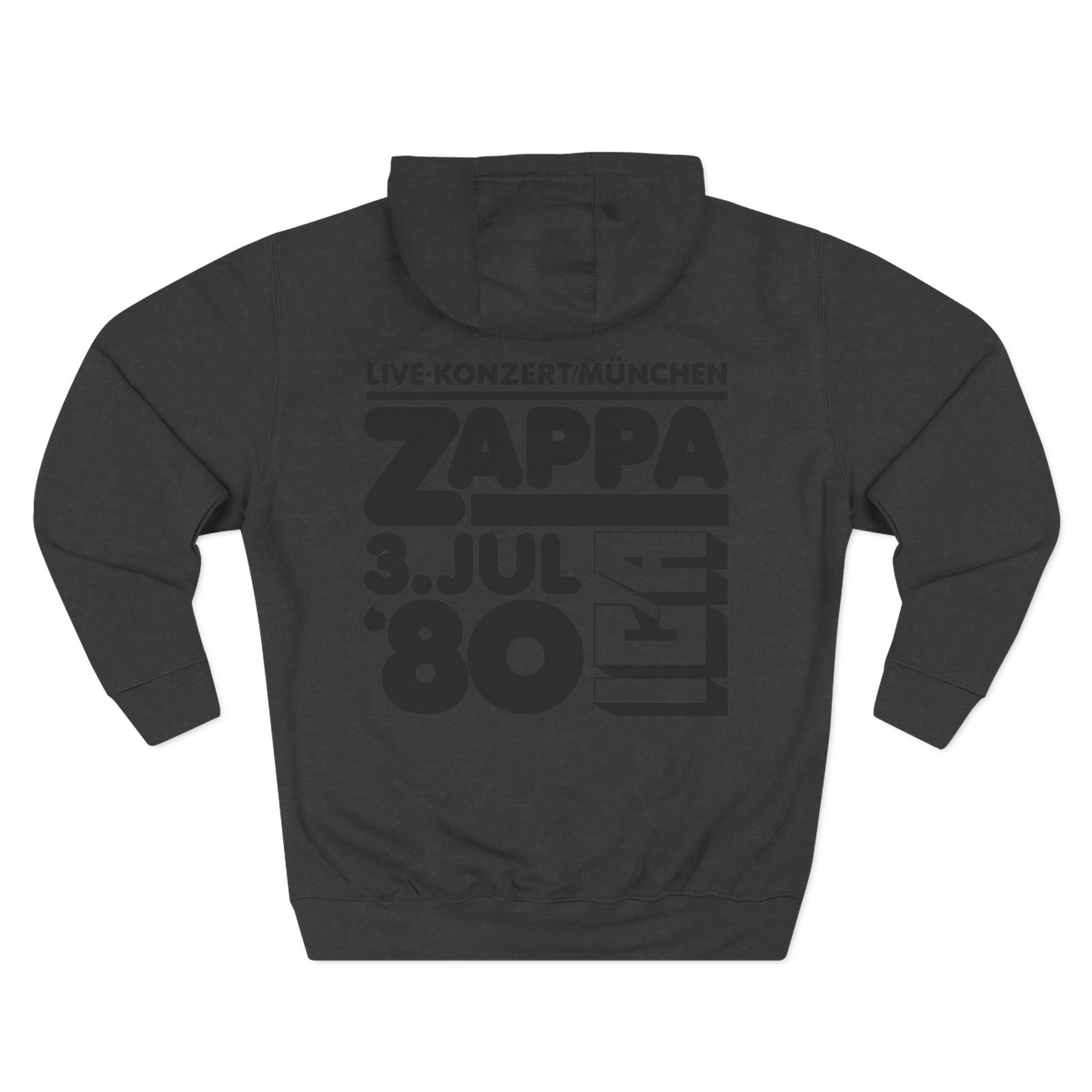 Frank Zappa 80 Munich Three-Panel Fleece Hoodie
