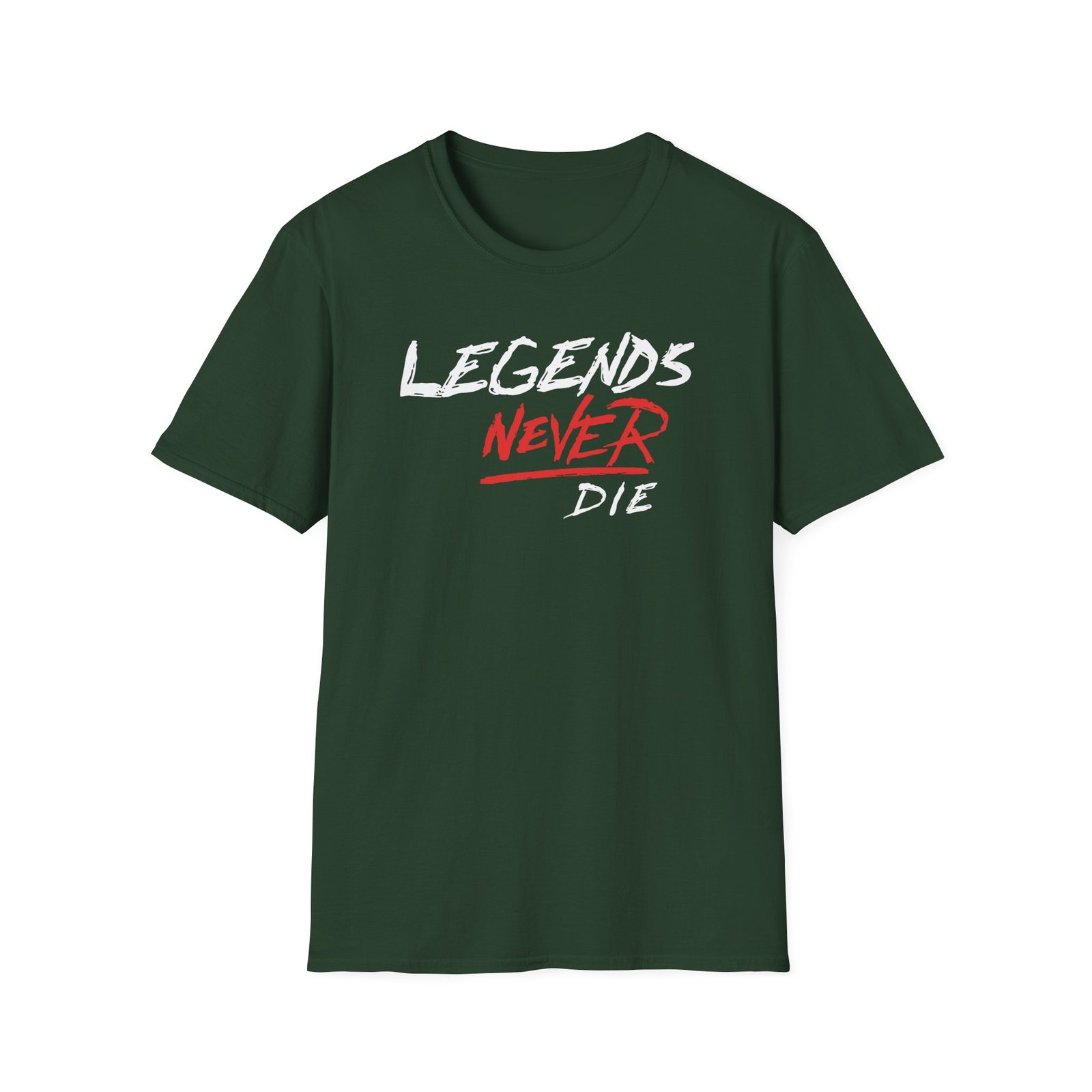 Legends Never Die Revenge Unisex Softstyle T-Shirt