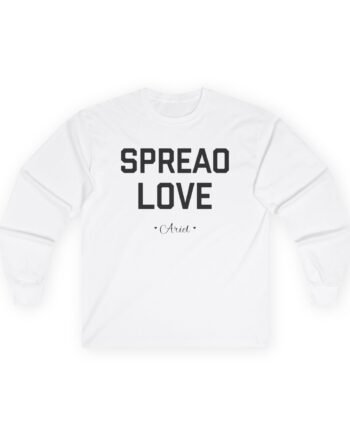 Baby Ariel Spread Love Unisex Ultra Cotton Long Sleeve Tee