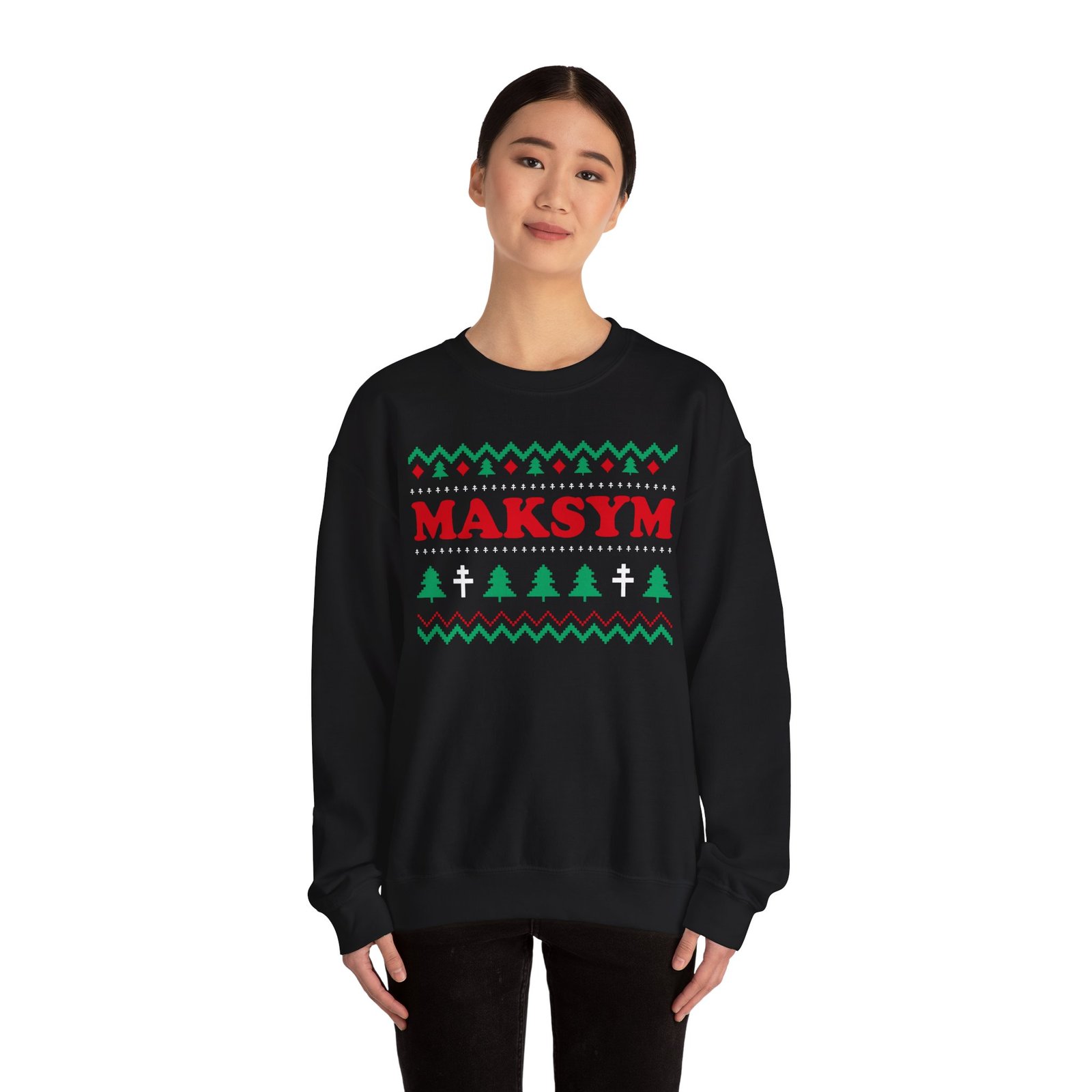 Maksym Unisex Heavy Blend™ Crewneck Sweatshirt