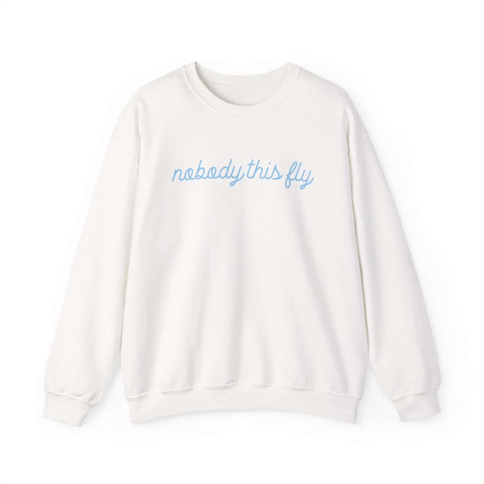 Baby Ariel Nobody This Fly Unisex Heavy Blend™ Crewneck Sweatshirt