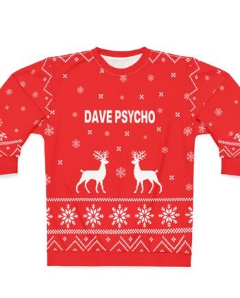Dave Psycho Unisex Sweatshirt (AOP)