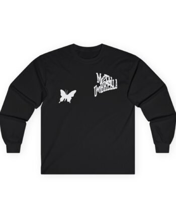 Sypherpk Butterfly Embroidered Unisex Ultra Cotton Long Sleeve Tee