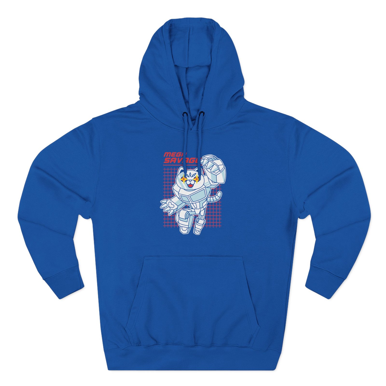 Popularmmos Mega Savage Three-Panel Fleece Hoodie