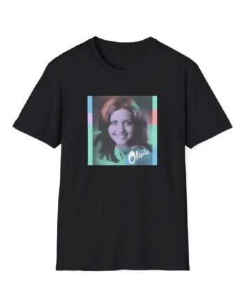 Olivia Newton John Color Block Unisex Softstyle T-Shirt