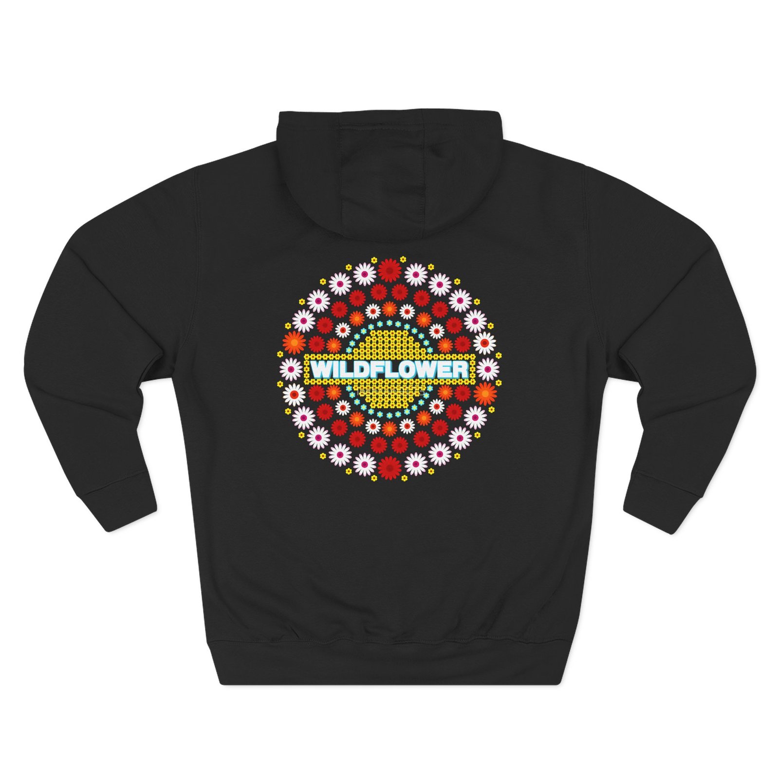5sos Tour Logo Wildflower Three-Panel Fleece Hoodie