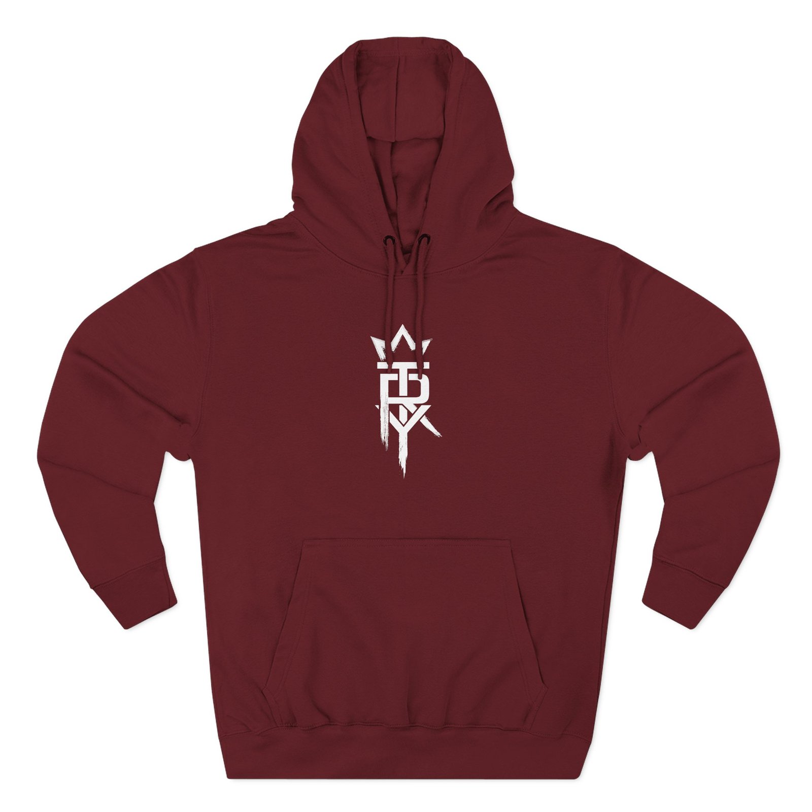 Trymacs Logo Three-Panel Fleece Hoodie