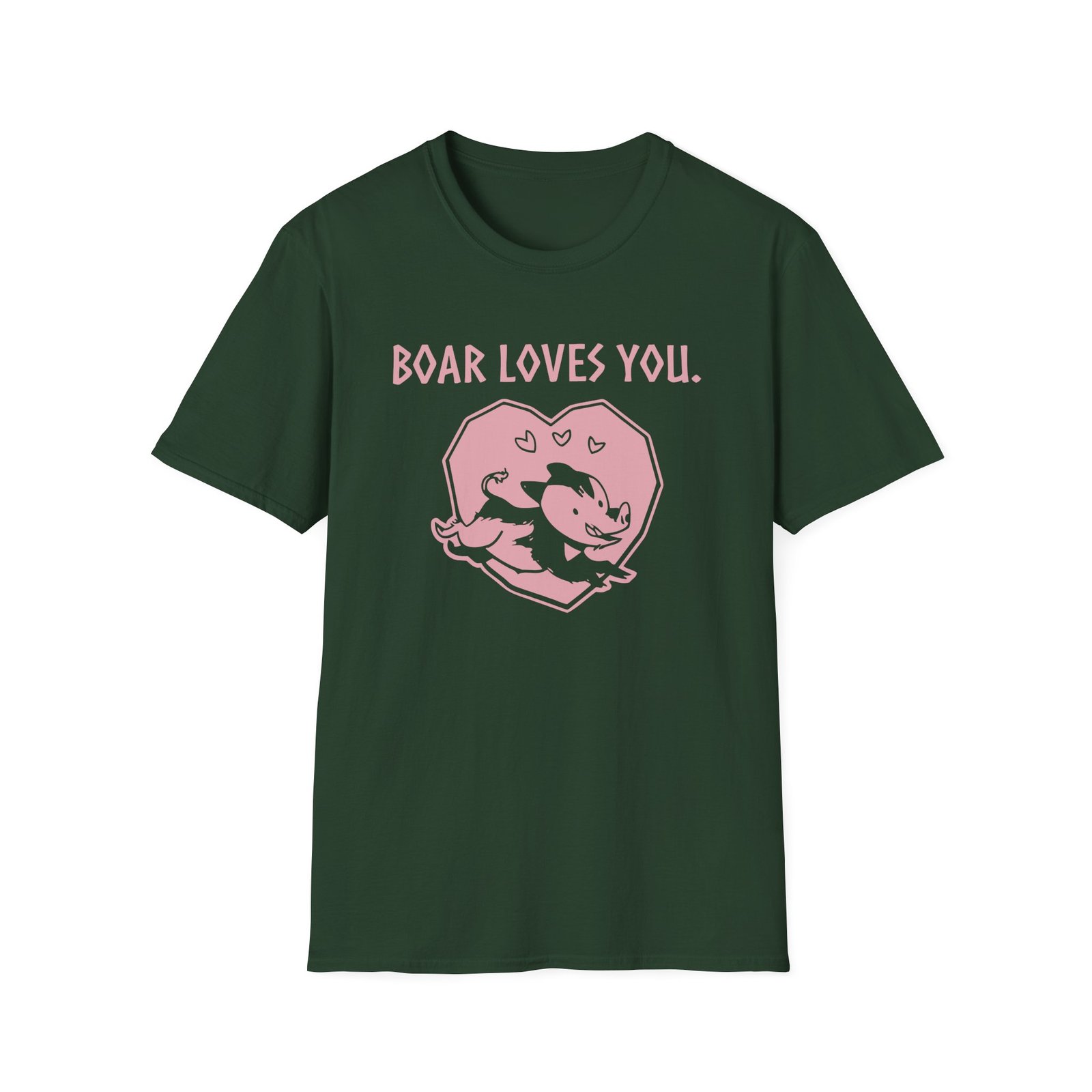 Valheim Boar Loves You Unisex Softstyle T-Shirt