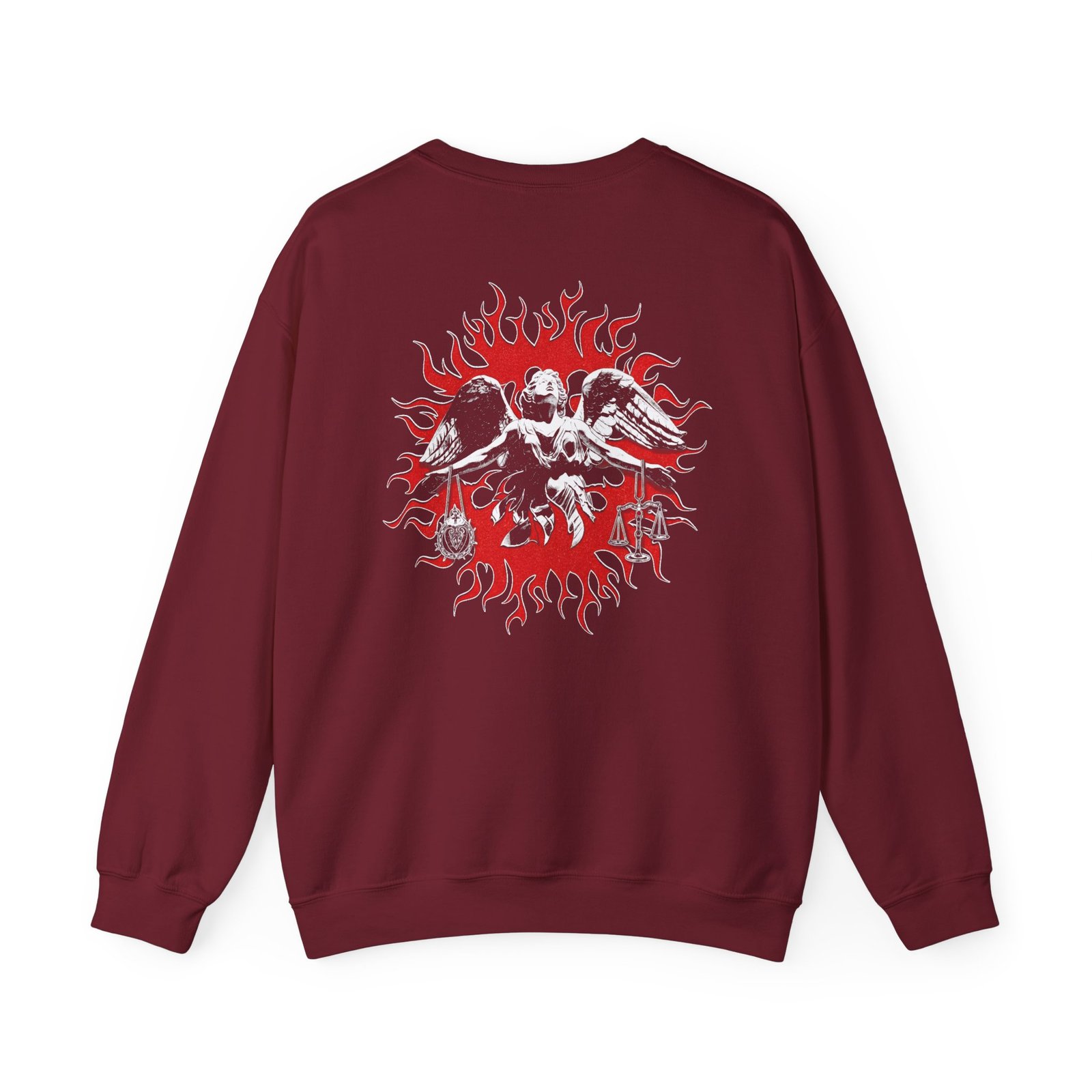 Guilt Trip Tribal Angel Unisex Heavy Blend™ Crewneck Sweatshirt