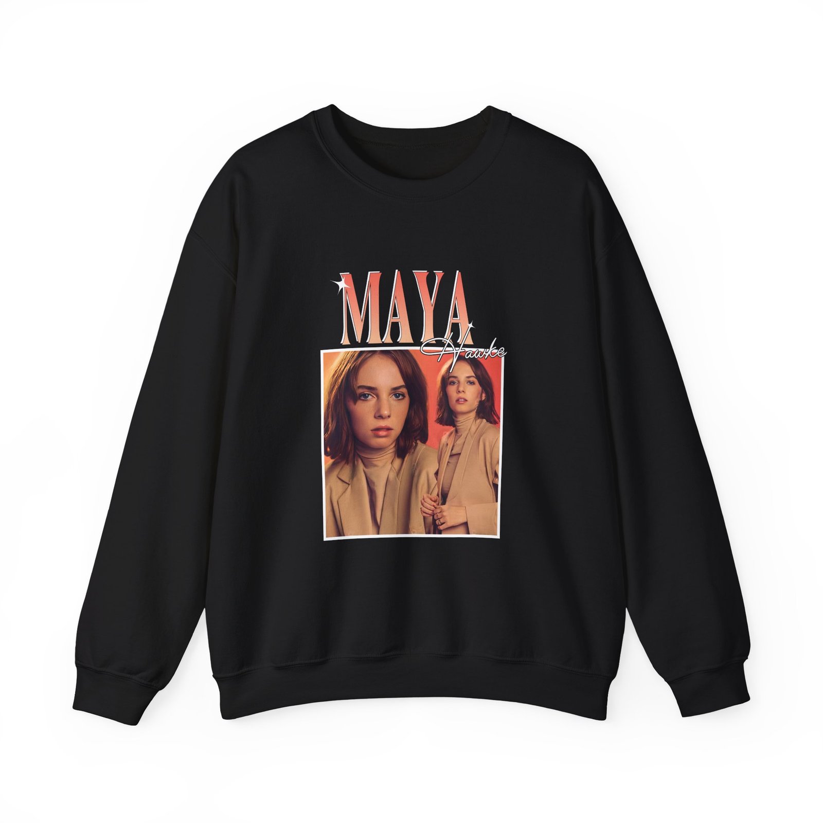 Maya Hawke Unisex Heavy Blend™ Crewneck Sweatshirt